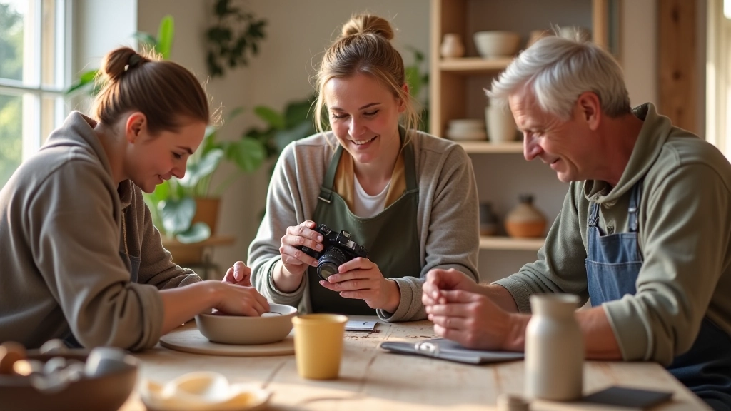 People exploring hobbies in Latvia