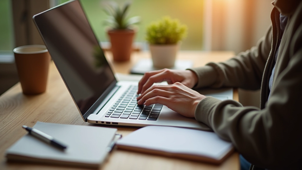Laptop screen displaying photography club website with member gallery and meeting schedule information